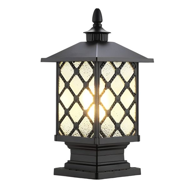 Retro Creative Waterproof Modern Outdoor Fence Post Lights Pillar Lamp - Image 16