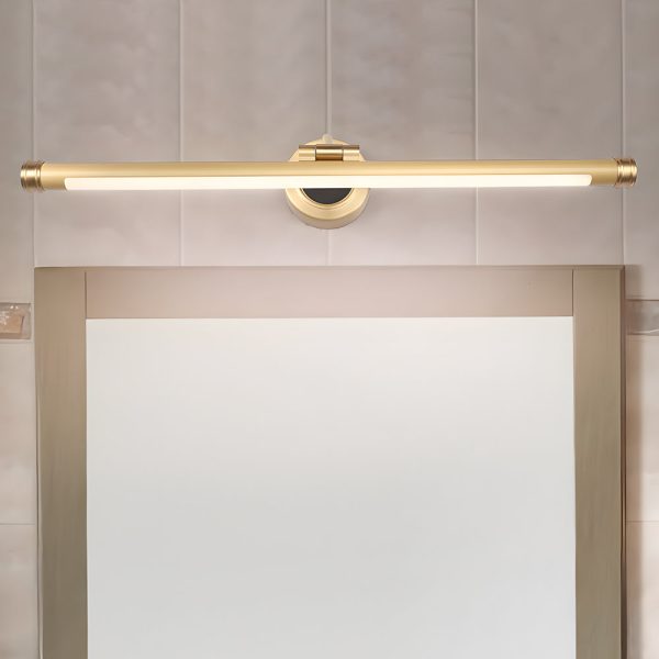 Elegant Linear Gold/Black LED Vanity Light for Bathroom - Vintage Style - Image 2
