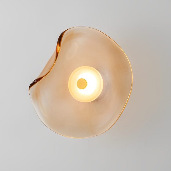 Irregular Round Glass Creative Postmodern Wall Lamp Wall Sconce Lighting - Image 8