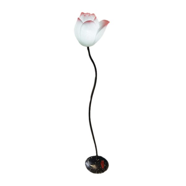 Short Fancy Lotus Aesthestics LED Flower Floor Lamp - Image 13