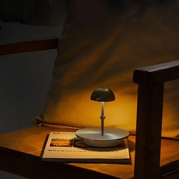 Nickel Jingle Table Lamp Touch Dimming Ambience - Image 2