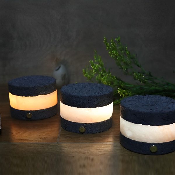 Volcanic Brick Mini Cordless Table Lamp - Image 7