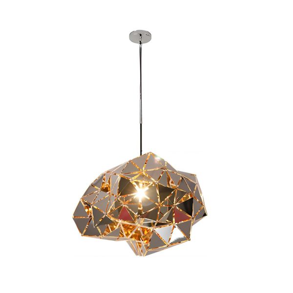 Irregular Decor Stainless Steel Hollow Creative Post-Modern Chandelier - Image 10