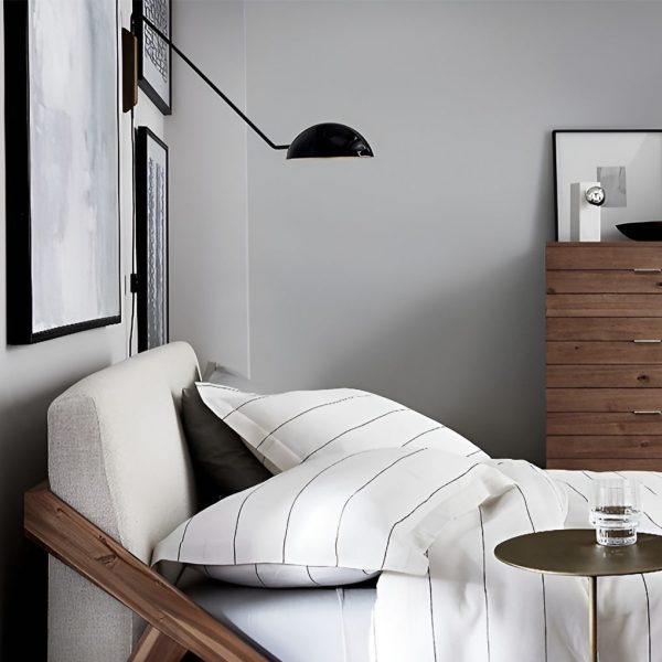 Adjustable Creative E27 Nordic Swing Arm Wall Lamp Wall Light Fixture - Image 3