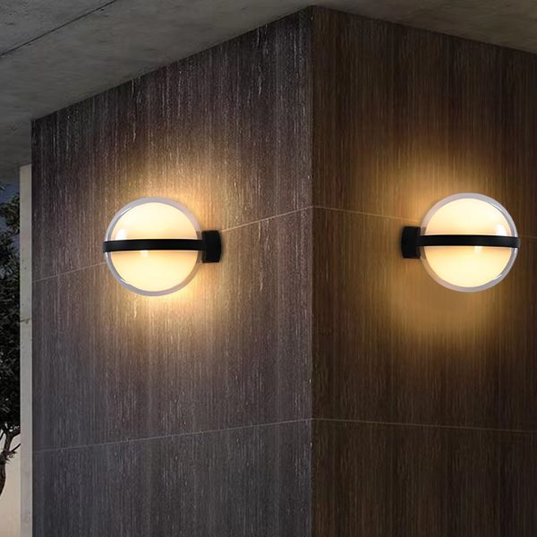 Creative Round Up and Down Light LED Waterproof Outdoor Wall Lamp - Image 3