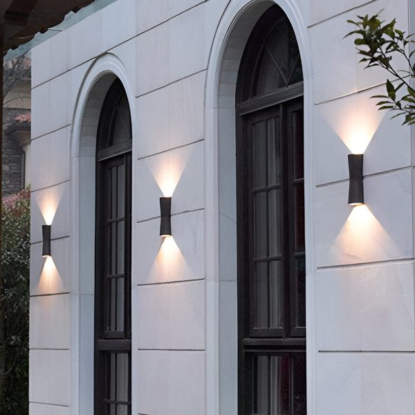 Waterproof LED Up and Down Lights Modern Wall Lamp Wall Washer Light - Image 2