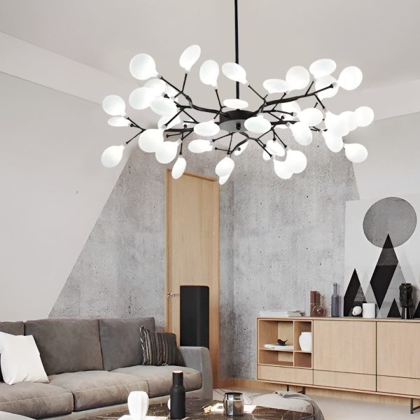 Branches Metal Acrylic Nordic Chandelier Ceiling Light Hanging Lamp - Image 7