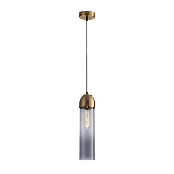 Simple Long Tube Glass Bottle Nordic Simple Small Chandelier Pendant Lights - Image 9