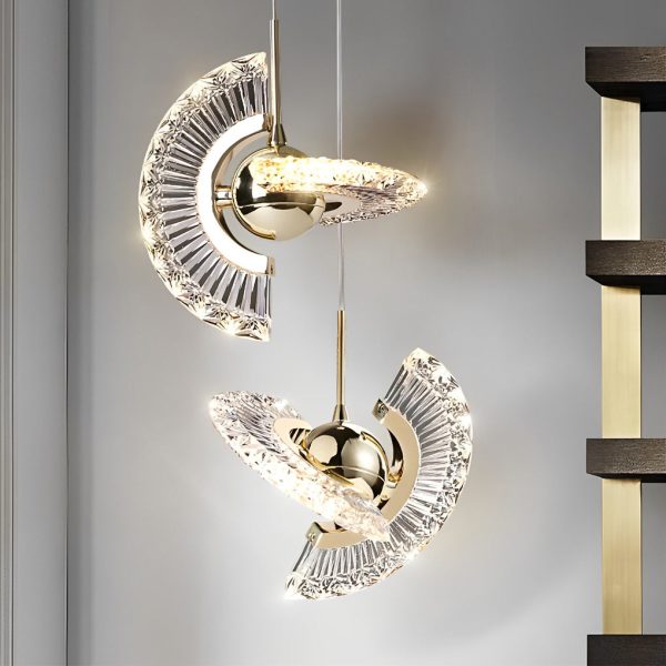 Adjustable Circle LED Nordic Pendant Lighting Hanging Lamp Island Lights - Image 3