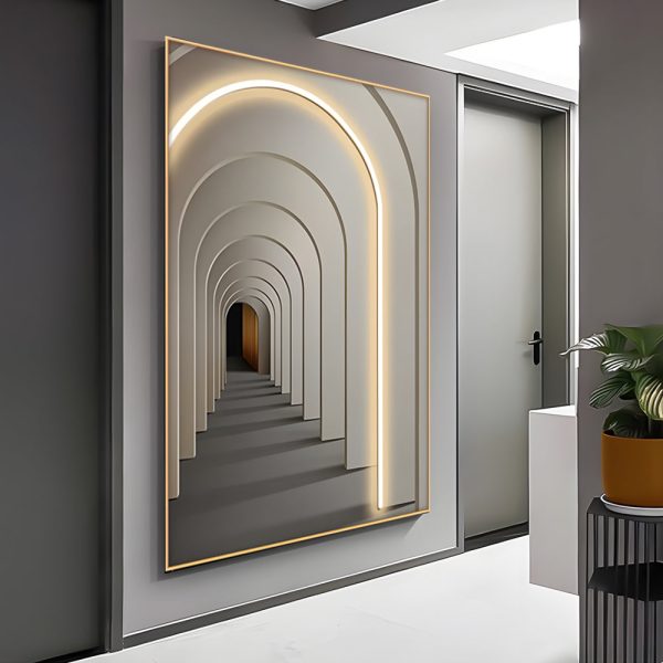 Decorative LED Light Canvas Hanging Painting with Remote - Image 3