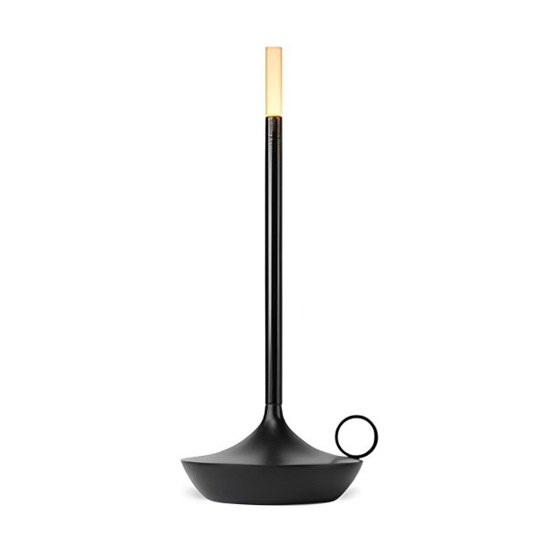 Cordless Portable Candle Wick LED Minimalist Table Lamp - Image 6