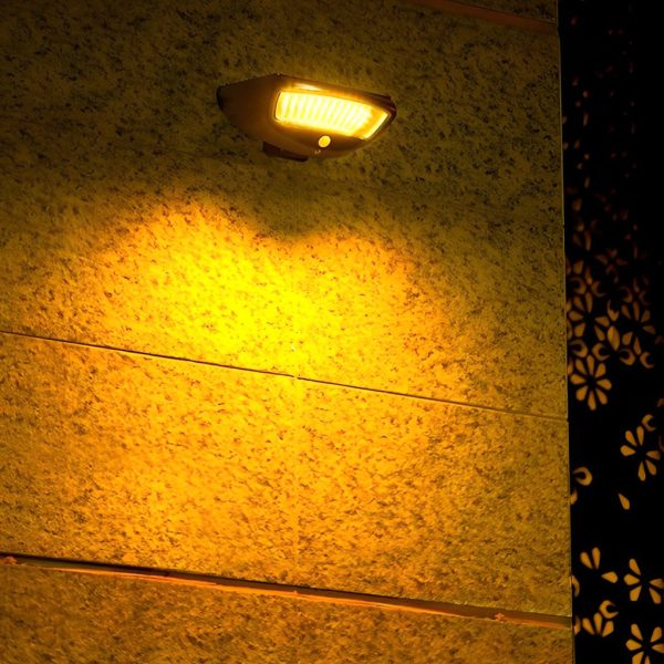 Motion Sensor 45° Adjustable Waterproof Solar Lights Outdoor Wall Lamp - Image 3