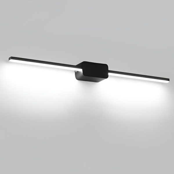 16''/24''/31'' Modern LED Linear Bathroom Vanity Light with Central Box Frame - Image 6