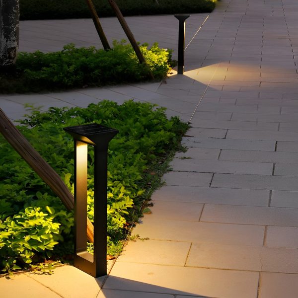 Elegant Door-Shaped LED Solar Pathway Lights - Image 3