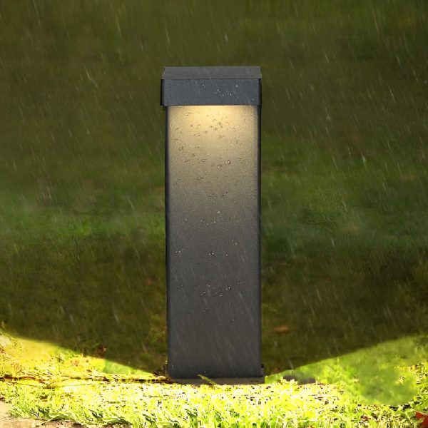 Sleek Solar Pathway Lights with Dusk-to-Dawn Sensor Modern LED Outdoor Landscape Lighting - Image 2