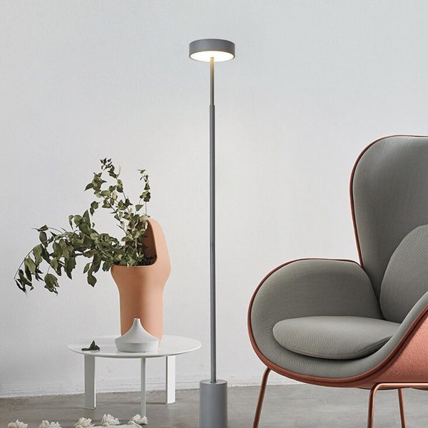 Nordic Minimalist Column LED Standing Floor Lamp - Image 21