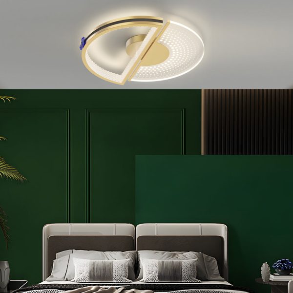 Round Personalized Three Step Dimming LED Modern Ceiling Lights Fixture - Image 3