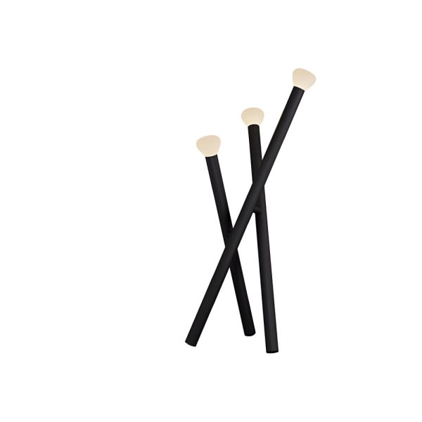 3-light Minimalist Modern Stick Floor Lamp - Image 7