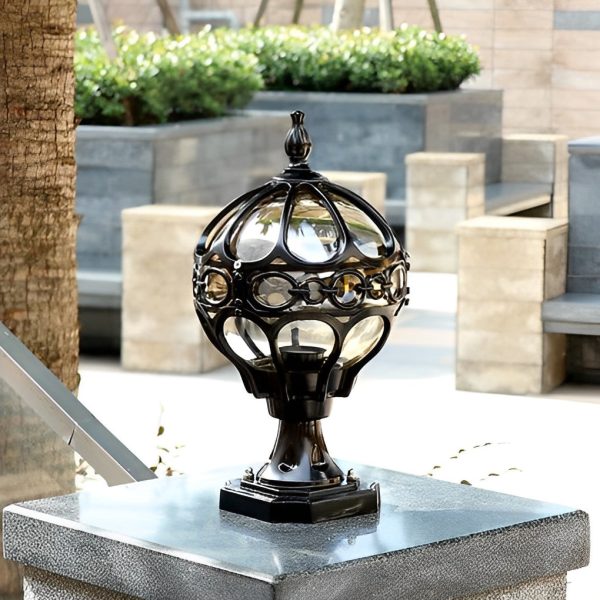 Creative Round Ball Waterproof LED European-style Fence Post Lights - Image 4