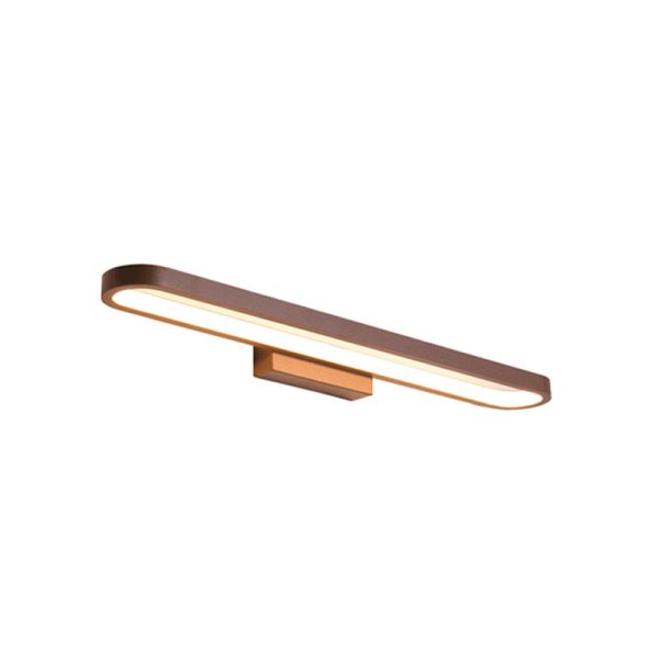 European Minimalist Circular Aluminum Vanity Light LED Mirror Front Wall Sconce Lamp - Image 9