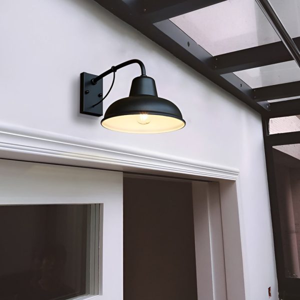 Vintage Trumpet Shaped LED Waterproof Retro Outdoor Wall Lights Wall Lamp - Image 4