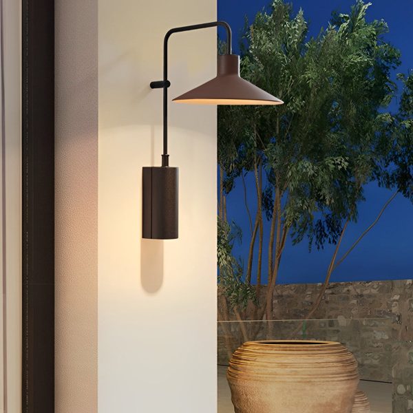 Waterproof LED Creative Modern Outdoor Wall Lamp Swing Arm Wall Sconces - Image 2