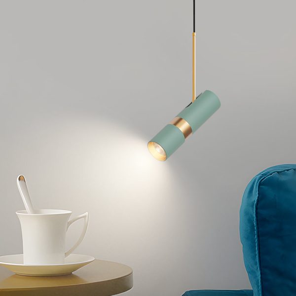 Creative Cylindrical LED Three Step Dimming Modern Pendant Lights Hanging Lamp - Image 4