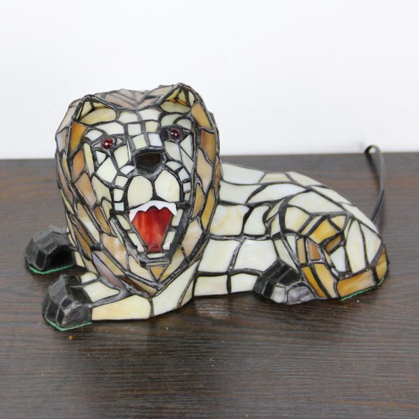 Tiffany Creative Animal Stained Glass 1-Light Decorative Table Lamp - Image 25