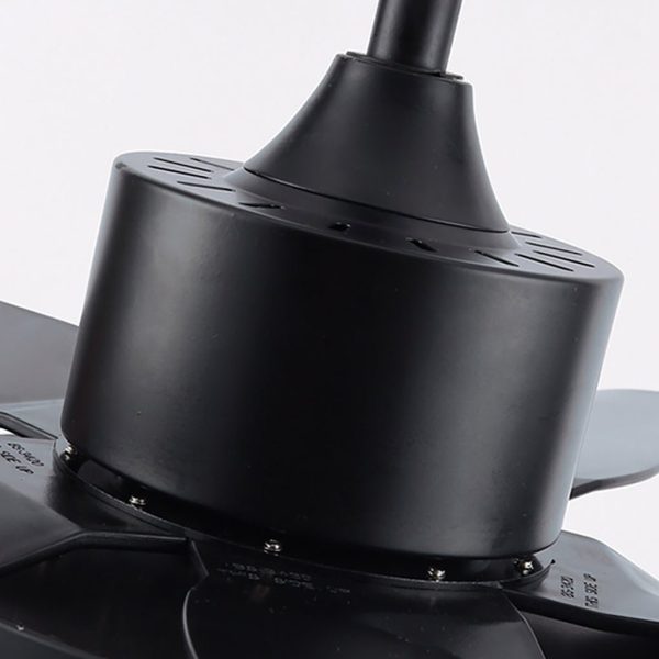 46 Inch LED 6-Speed Downrod Ceiling Fan Lights with Remote and 5 Quiet Reversible Blades - Image 10