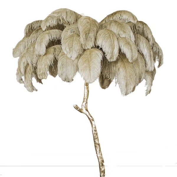 O'Moore Nordic Luxury Unique Ostrich Feather Floor Lamp/Table Lamp - Image 26