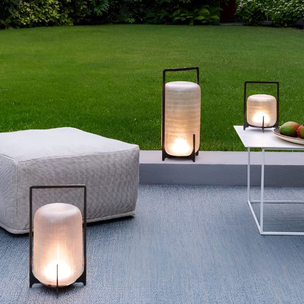 Portable Lantern Shaped Acrylic Waterproof LED Modern Outdoor Lights - Image 7