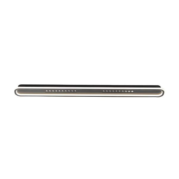 Simple Rounded Rectangular Three Step Dimming Modern Ceiling Light Fixture - Image 15