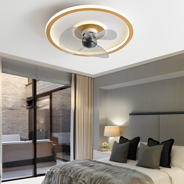 Smart Silent 360?? Rotating Dimmable LED Invisible Ceiling Fan Lights - Image 5