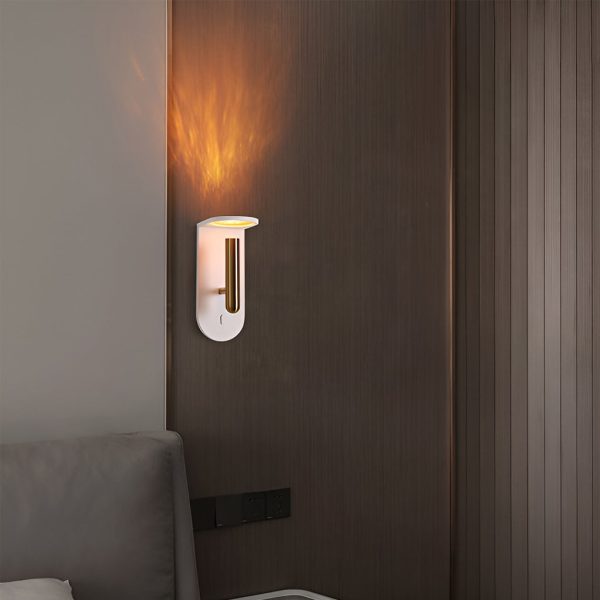 Creative 3W LED Flame Effect Light Nordic Wall Lamp Wall Sconce Lighting - Image 3