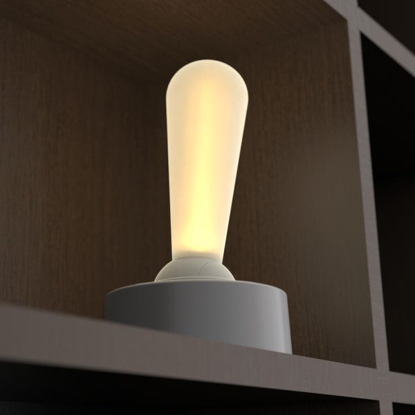 Portable USB Bedside Desk Night Light with Modern Toggle Switch and Warm Glow - Image 4