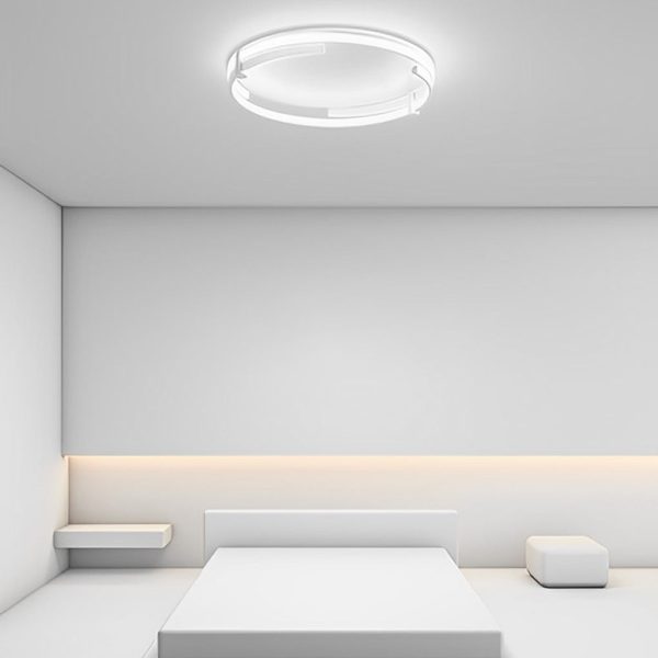 Round Creative LED Stepless Dimming with Remote Modern Ceiling Lights - Image 4