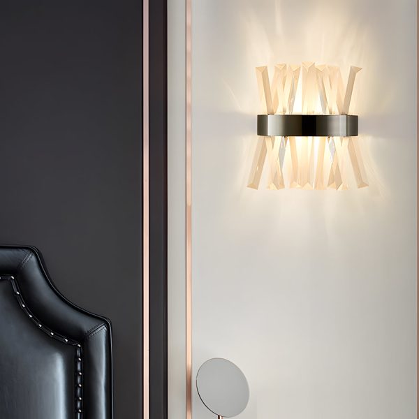 Creative Crystal Strips Luxury up and down Lighting Nordic Wall Lamp - Image 2