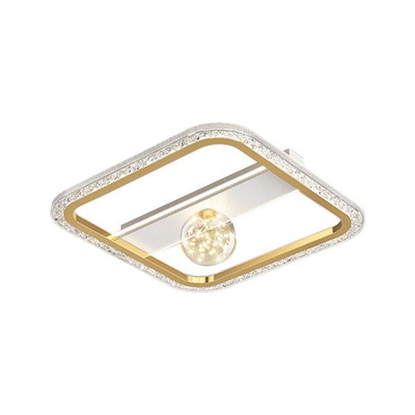 Round Square Rectangular Dimmable LED Ball Decor Modern Ceiling Lights - Image 12