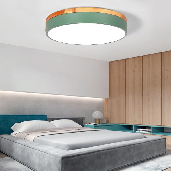 12" Circular LED Modern Ceiling Lights Flush Mount Lighting Ceiling Lamp - Image 6