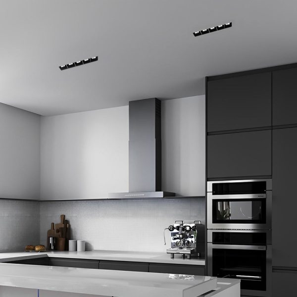Linear Trimless Recessed Spotlight Magnetic COB Profile Unvisible LED Downlight - Image 4
