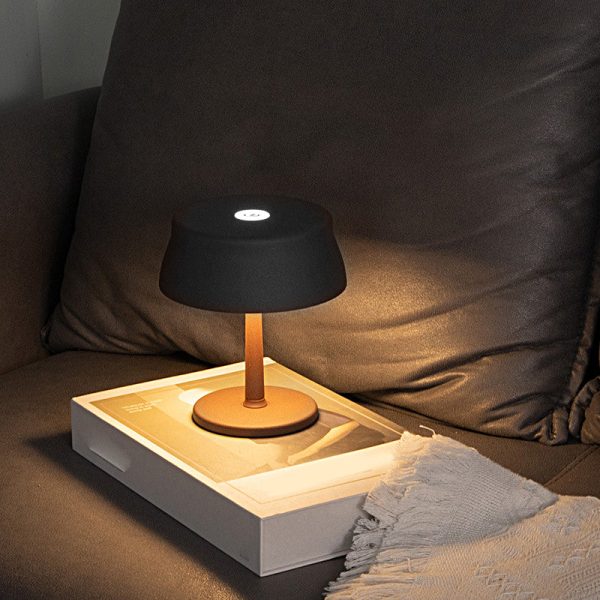 Aluminum Touch Control Table Lamp with Battery Operated LED - Image 2