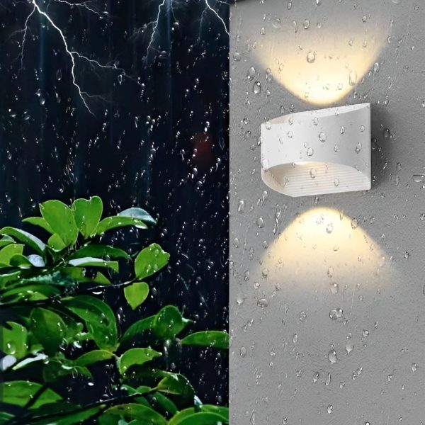 Unique Up and Down Lighting LED Waterproof Modern Exterior Wall Lights - Image 4