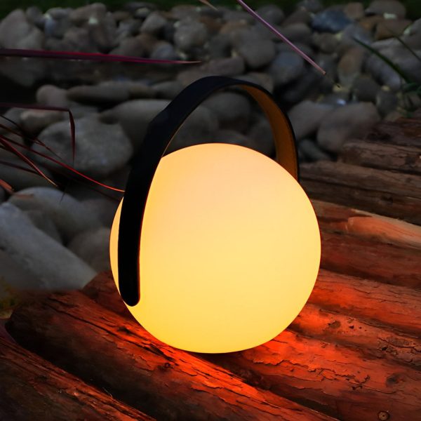6 inch Portable RGB Sphere Table Lamp Colorful Ambient Lights - Image 4