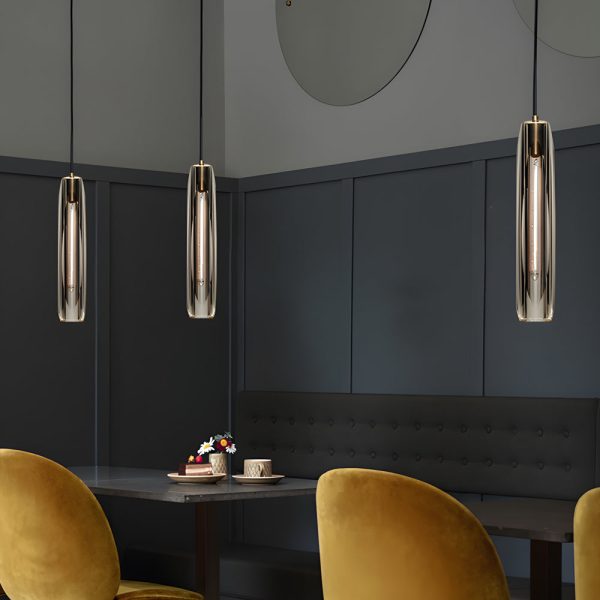 Long Crystal Tungsten Filament LED Bulb Post-Modern Pendant Lights - Image 3