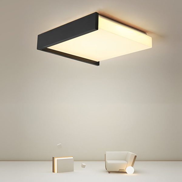 Minimalist Creative Square LED Stepless Dimming Nordic Ceiling Lights - Image 4