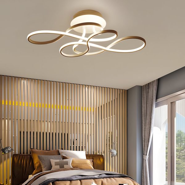 29'' Music Notes Linear LED Ceiling Lights Fixture Ceiling Lamp - Image 2