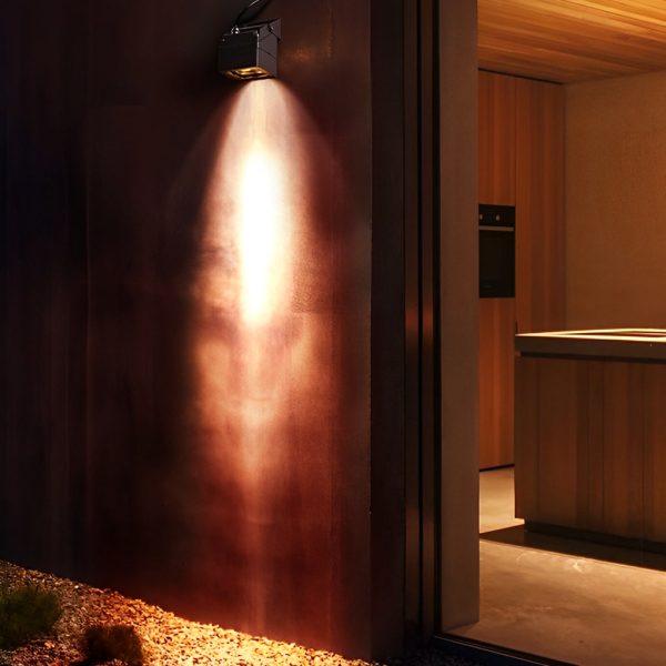 Adjustable Square Waterproof Colorful Spotlight Outdoor Wall Lights - Image 2