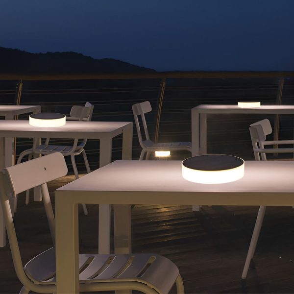 Seamless Solar Disk Lights Elegant LED Ground Lighting for Outdoor Landscapes - Image 6