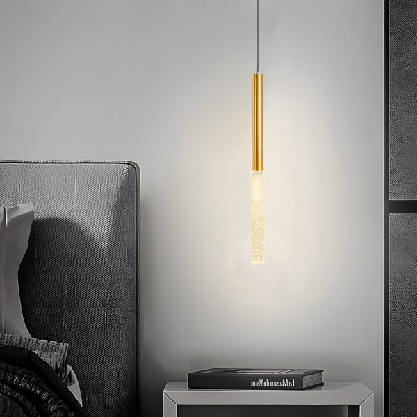 Elongated Cylinder Bubbles Shade 3 Step Dimming Ins Modern Pendant Lights - Image 4