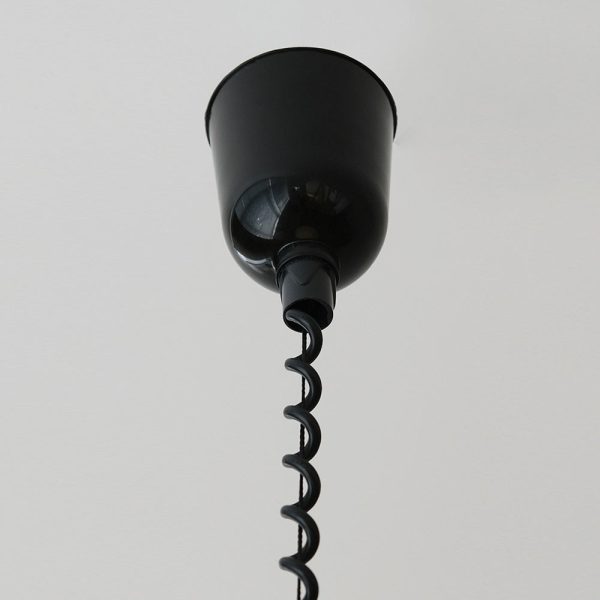 Round Glass Cream Retractable 3 Step Dimming Retro Nordic Pendant Lights - Image 4